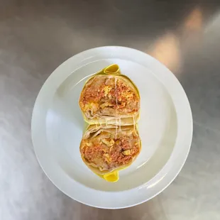 Chorizo Breakfast Burrito