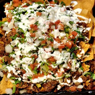 Full size Nachos. Ian's new love lol