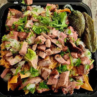 Tri-tip Nachos.