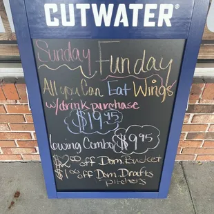 Sunday Funday Special