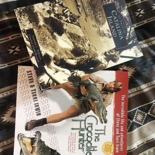 The books I bought on my recent visit to Tom&apos;s Bookstore.