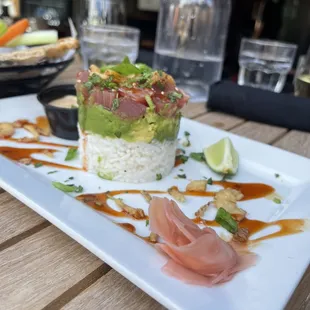 Ahi Tuna Tower