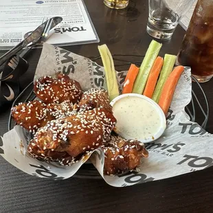 Korean BBQ Wings