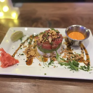Ahi Tuna Tower-this was a personal FAV!