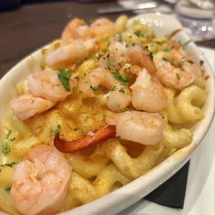 Lobster &amp; shrimp Mac and cheese