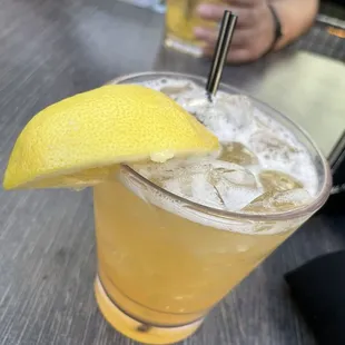 Bourbon Peach smash
