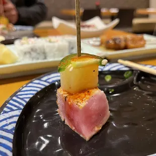 Tuna pineapple! I love it