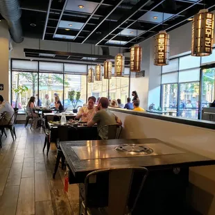 Dining Area at Tomukun Korean BBQ