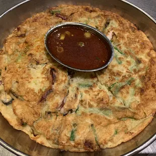 Seafood Pancake
