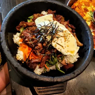 Dolsot Bibimbop at Tomukun Korean BBQ