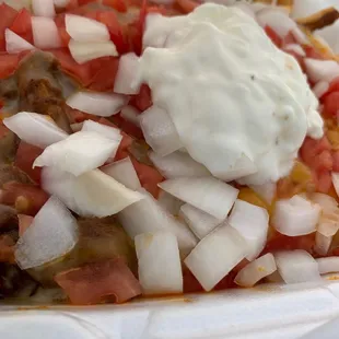 Deluxe fries that's right