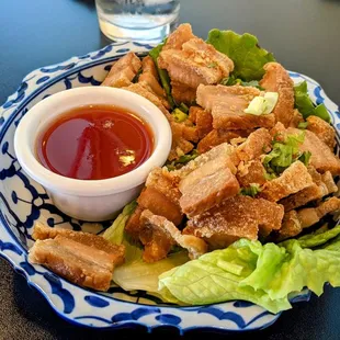 Deep fried pork belly