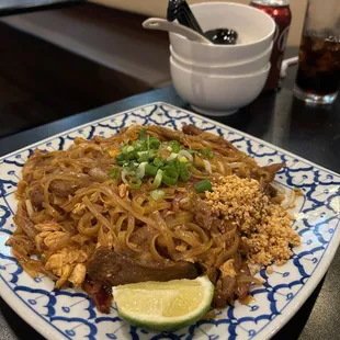 Beef Pad Thai