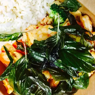 Crispy Basil Thai (Must try)