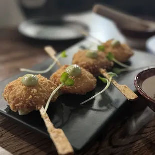 Shrimp lolipop appetizer- SO GOOD $