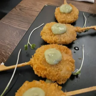 Crispy Shrimp Lollipops