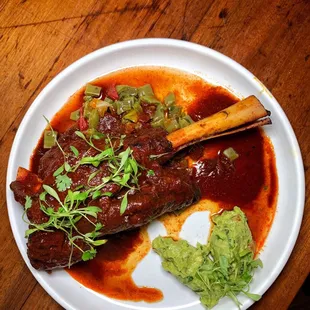 Braised lamb shank
