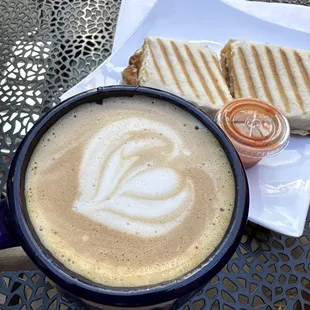 Dulce De Leche Late with Oat Milk