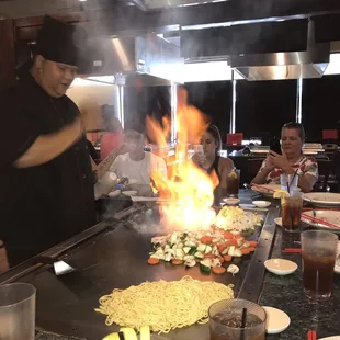 Volcanic veggies!