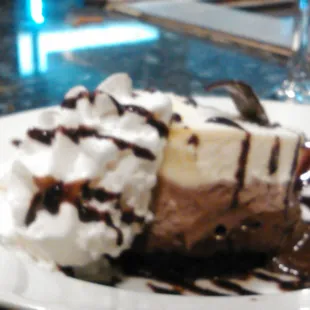 Trio of Chocolate dessert