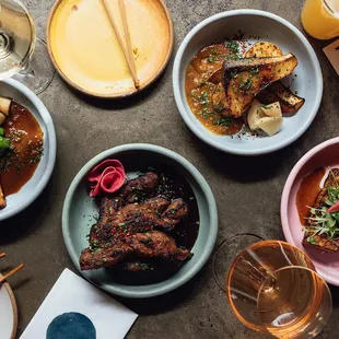 Miso Grilled appetizers