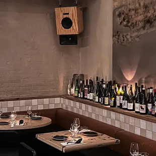 interior, sushi and sashimi