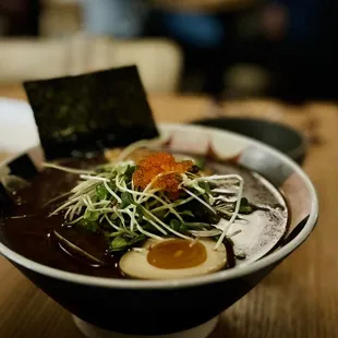 Smoked dashi ramen