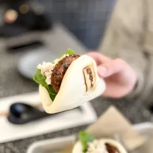 Chicken Tsukune Buns. IG: @_emwong_