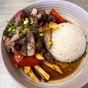 The incredible Lomo Saltado