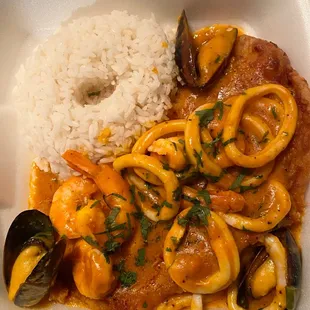 Lenguado a lo Macho $16.99 very good, a bit spicy