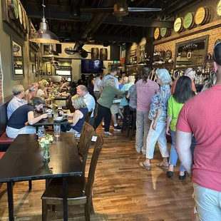 Inside view from the waiting area