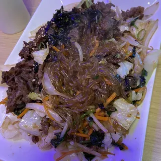 Beef Jobchae(Stir Fried Glass Noodle)