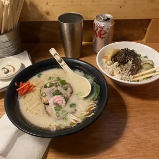 TONKOTSU RAMEN AND BULGOGI COMBO