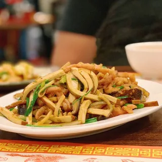 Dry Bean Curd Pork