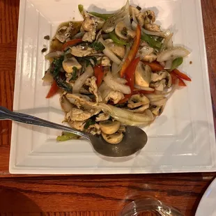 Kra pow with chicken