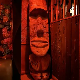 Inside the front entrance.