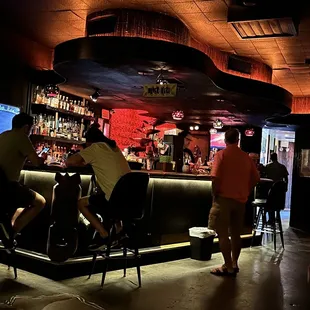 The bar