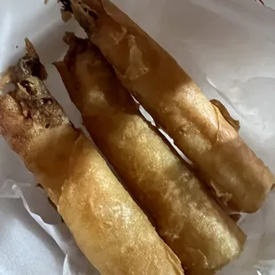 Shrimp Fried Egg-roll (so good) 10 out of 10