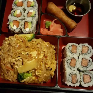 Lunch Box with Sushi