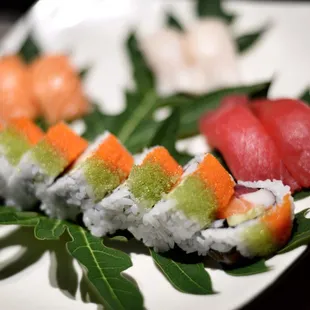 sushi, sushi and sashimi, sashimi, food