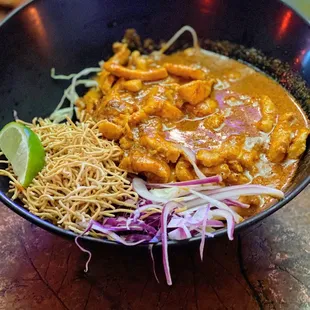 Crispy Noodles with chicken