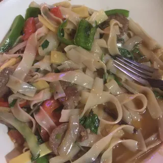 Pad Khi Mao (Drunken Noodles,Spicy)