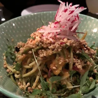 Zucchini Pad Thai Salad