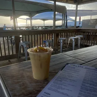 Bar Area and a Painkiller