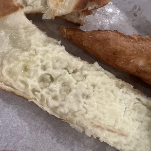 Calzone with Zero filling. stone cold. owner told me I'm not making you another one with filling.