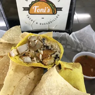 Make your own burrito