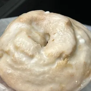 Gluten free glazed vanilla donut