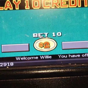 No let it ride or more than 10× max bet. Denomination .25, ., $1., $2.