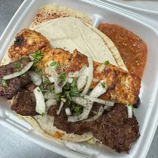 #17 Chicken Breast & Beef Shish