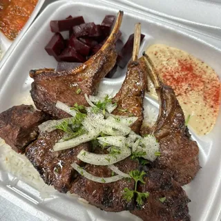 #32 Lamb Chop & Beef Shish